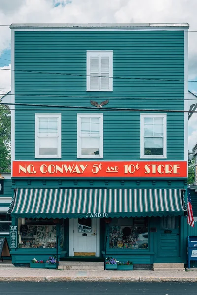 North Conway Beş Mağaza North Conway New Hampshire — Stok fotoğraf