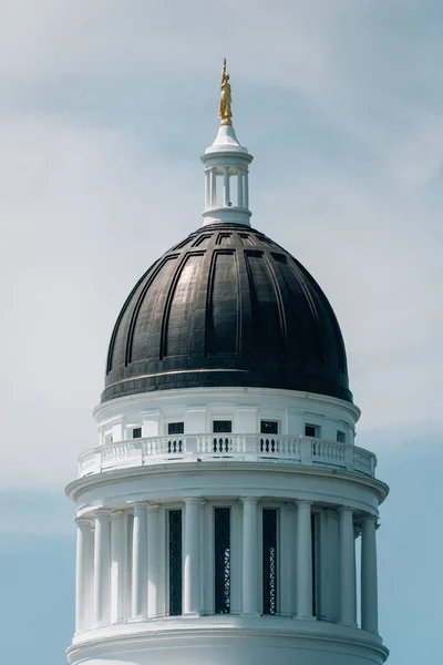 Casa Estado Maine Augusta Maine — Fotografia de Stock