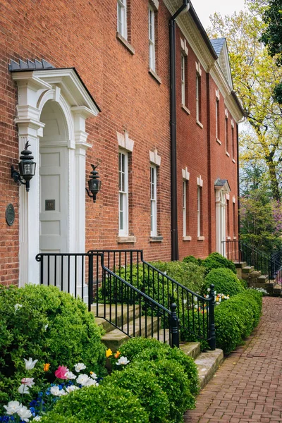 Robert Lee Boyhood Home Alexandria Virginia — Stock Photo, Image