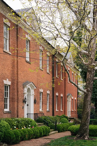 Casa Infancia Robert Lee Alexandria Virginia — Foto de Stock