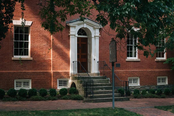 Casa Infancia Robert Lee Alexandria Virginia — Foto de Stock