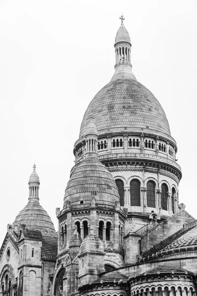 サクレ クール寺院 モンマルトル フランスでのアーキテクチャの詳細 — ストック写真