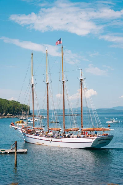 Jacht Bar Harbor Maine — Zdjęcie stockowe