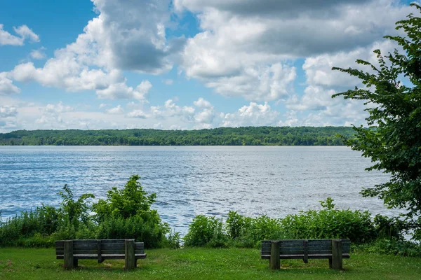 Rio Potomac Visto Trilho Mount Vernon Alexandria Virgínia — Fotografia de Stock