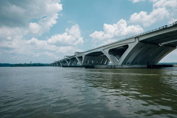 Puente Woodrow Wilson Sobre Río Potomac Alexandria Virginia — Foto de Stock