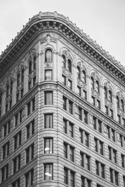 Detalles Arquitectónicos Del Edificio Flatiron Manhattan Nueva York —  Fotos de Stock