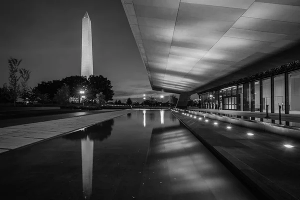 Национальный Музей Афроамериканской Истории Культуры Ночью Вашингтон Округ Колумбия — стоковое фото