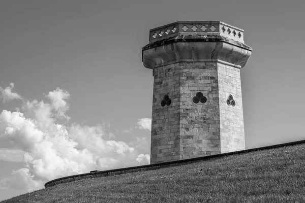 Mauretańskiej Wieży Druid Hill Park Baltimore Maryland — Zdjęcie stockowe