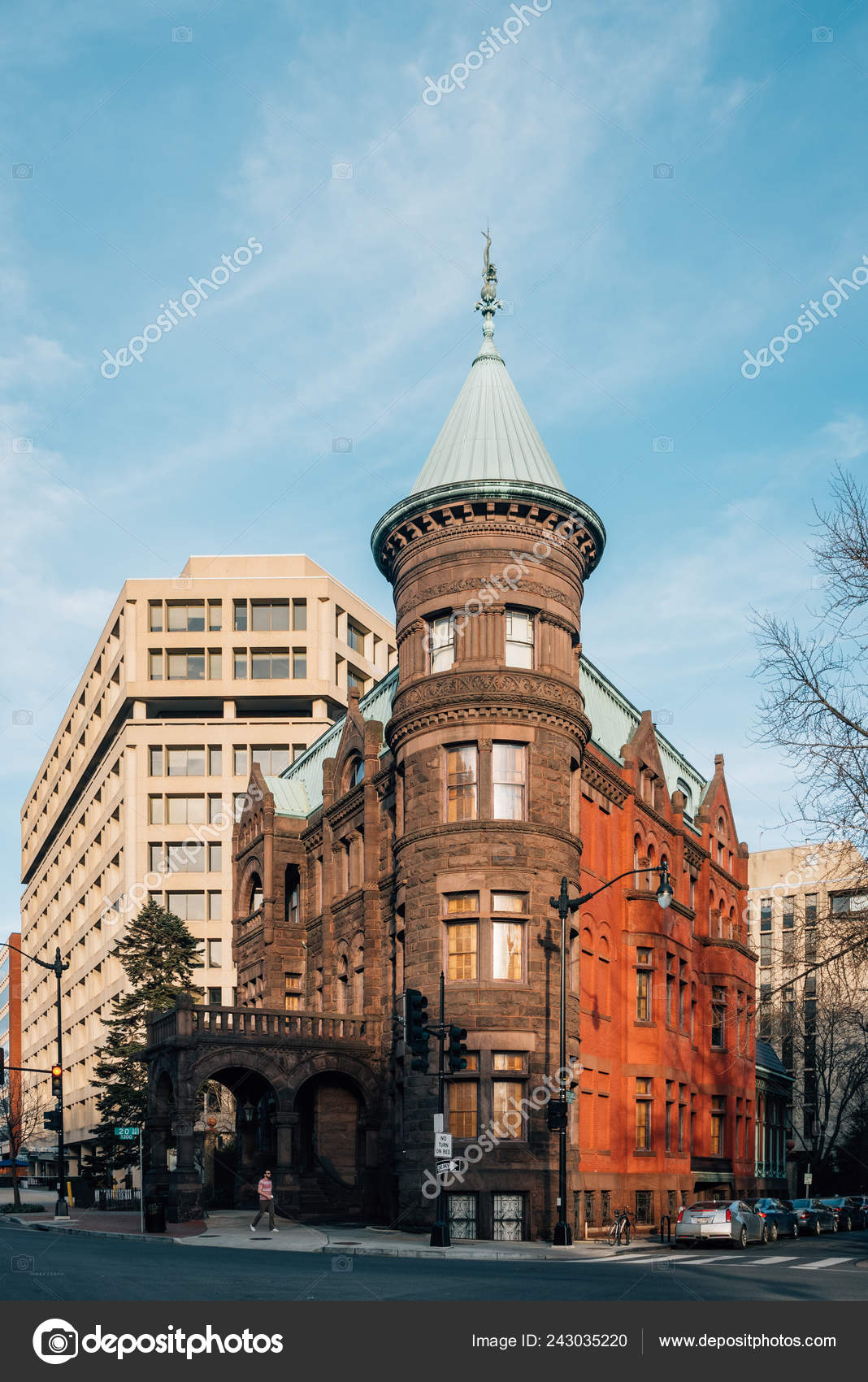 Heurich House Dupont Circle Washington Stock Editorial Photo