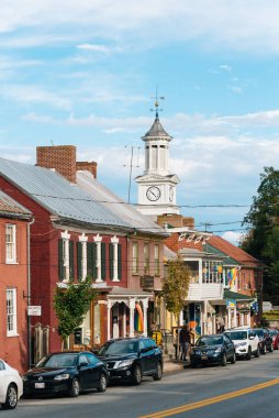 Şehir Shepherdstown, Batı Virginia binalar görünümünü