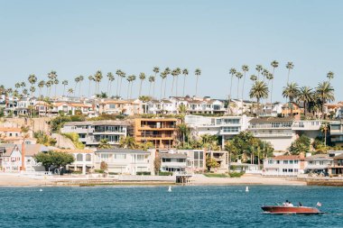 Corona del Mar görünümünden Batı iskelesi görünümü Park, Newport Bea