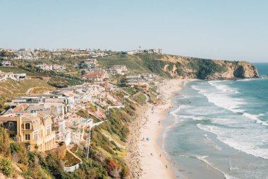 Görünüm Strand Beach, Dana Point, Orange County, Kaliforniya