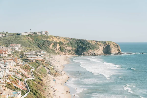 Vista da Strand Beach, em Dana Point, Orange County, Califórnia — Fotografia de Stock