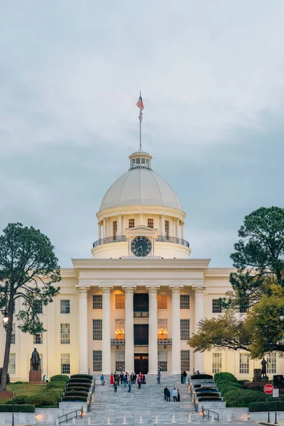 Capitólio do Estado do Alabama, em Montgomery, Alabama — Fotografia de Stock