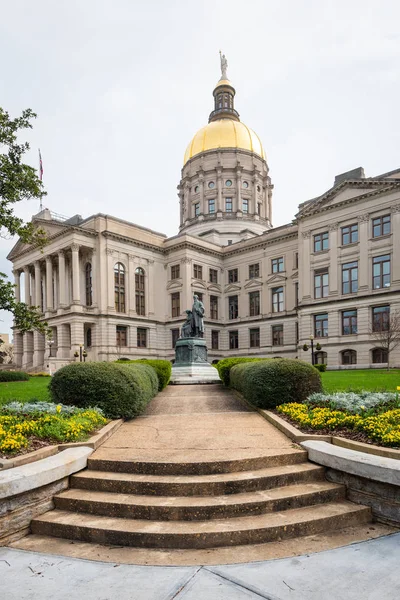 Capitólio do Estado da Geórgia, em Atlanta, Geórgia — Fotografia de Stock