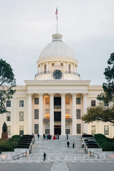 El Capitolio del Estado de Alabama, en Montgomery, Alabama — Foto de Stock