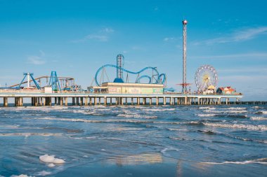 Galveston Adası Tarihi Zevk İskelesi, Galveston, Teksas