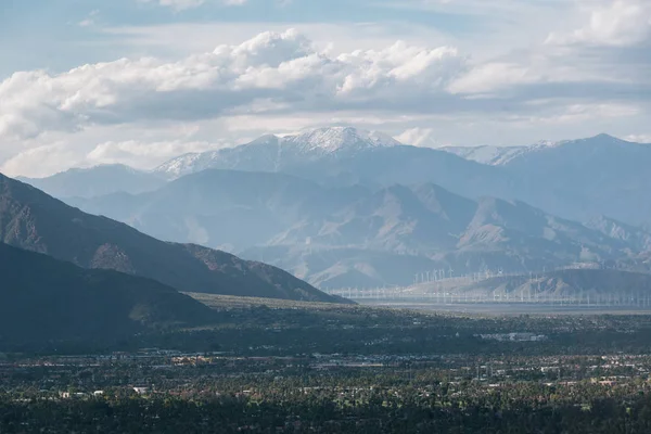 Veduta delle montagne a Palm Springs, California — Foto Stock