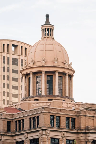 The Historic 1910 Harris County Courthouse, no centro de Houston , — Fotografia de Stock