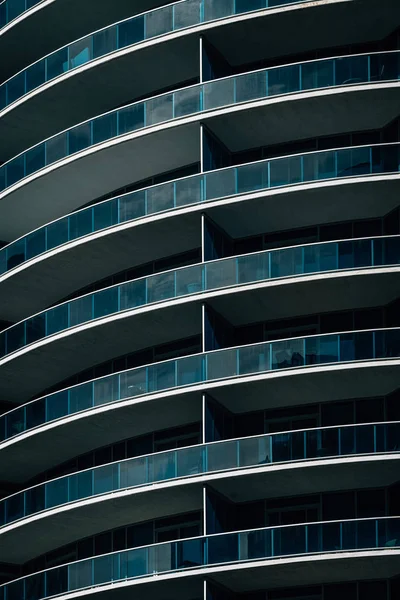 Modern architectural details in Rosslyn, Arlington, Virginia — Stock Photo, Image