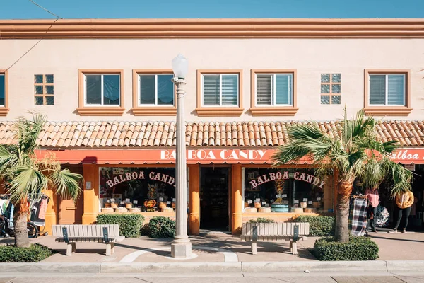 Balboa Candy Store, w Newport Beach, Kalifornia — Zdjęcie stockowe