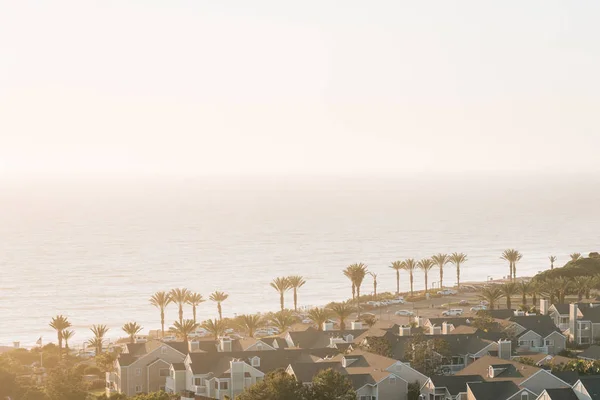 Hilltop Park'tan Pasifik Okyanusu manzarası, Dana Point, Oran — Stok fotoğraf