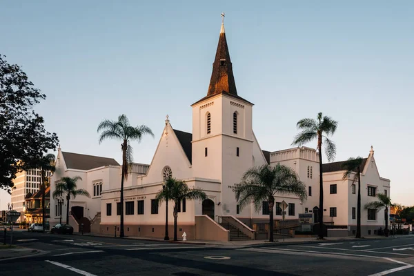 La Primera Iglesia Presbiteriana, Santa Ana, California — Foto de Stock