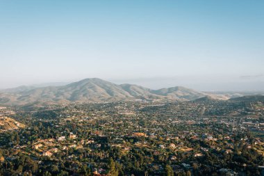 Mount Helix'ten görünüm, La Mesa' da, San Diego, Kaliforniya yakınlarında