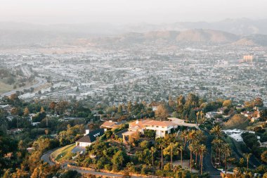 Mount Helix'ten görünüm, La Mesa' da, San Diego, Kaliforniya yakınlarında