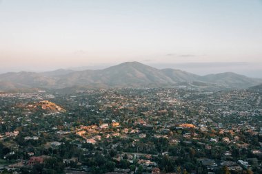 Mount Helix'ten görünüm, La Mesa' da, San Diego, Kaliforniya yakınlarında