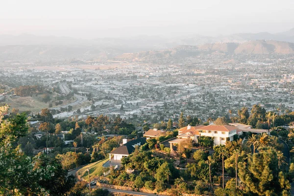 Вид с горы Хелм в Ла-Мбаппе, недалеко от Сан-Диего, Калифорния — стоковое фото