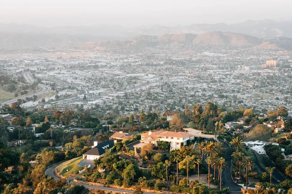 Вид с горы Хелм в Ла-Мбаппе, недалеко от Сан-Диего, Калифорния — стоковое фото