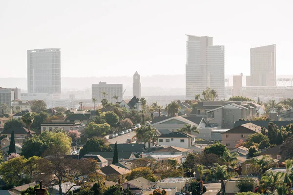 Vista de San Diego desde Grant Hill Neighborhood Park en San Diego — Foto de Stock