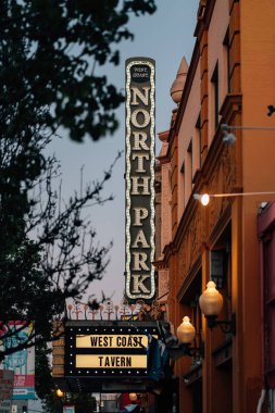 North Park, San Diego, California 'daki Batı Yakası Tavernası.