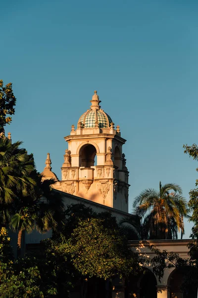 カリフォルニア州サンディエゴのバルボア公園の歴史的建造物 — ストック写真