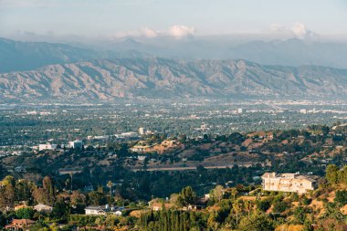 San Fernando Valley manzara görünümü Mulholland Drive, Los