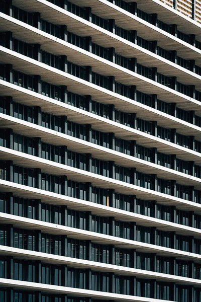 Architectural details of the Los Angeles Department of Water and — Stock Photo, Image