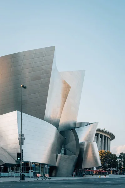 De Walt Disney Concertzaal in het centrum van Los Angeles, Californië — Stockfoto