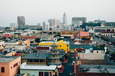 Los Angeles, Kaliforniya'daki Chinatown manzarası