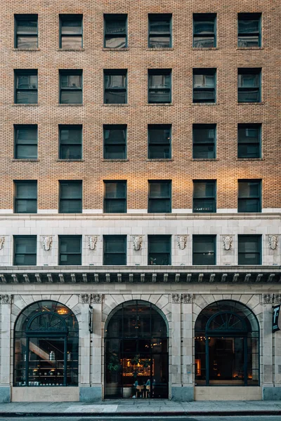 Historická architektura v centru Los Angeles, Kalifornie — Stock fotografie