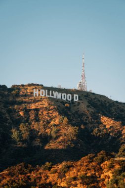 Lake Hollywood Park Hollywood Sign görünümü, Los Ange