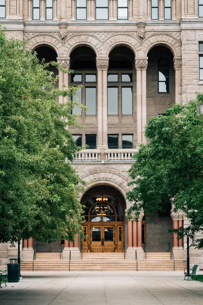 Arquitectura del Ayuntamiento en Salt Lake City, Utah — Foto de Stock