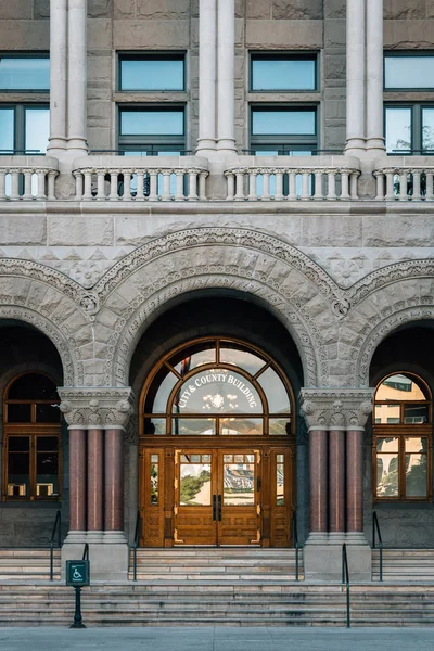 Arquitectura del Ayuntamiento en Salt Lake City, Utah — Foto de Stock