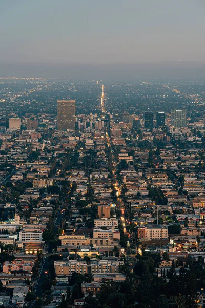 Обсерватория Гриффит, Лос-Анджелес, Калифорния — стоковое фото