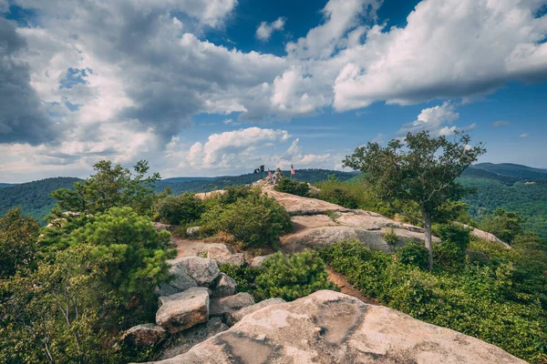 Utsikt Från Popolopen Torne Nära Fort Montgomery Hudson Valley New — Stockfoto