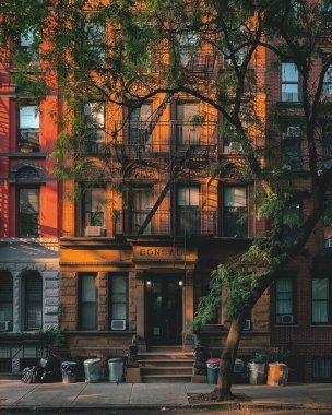 East Village, Manhattan, New York 'ta mimarlık