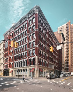 Astor Place 'de mimarlık, Manhattan, New York