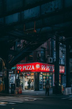99 Cent Pizza, Williamsburg, Brooklyn, New York 'ta