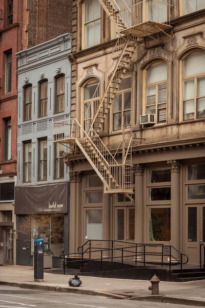 Architecture on West Broadway in Tribeca, Manhattan, New York City
