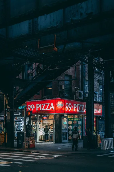 Cent Pizza Williamsburg Brooklyn Nova Iorque — Fotografia de Stock